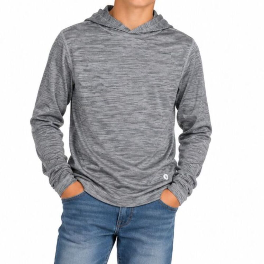 🔥 5 for $30 🔥 Xersion Boys’ Quick-Dri Lightweight Hooded Shirt | L 14/16